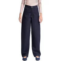 Jeans Wide Leg mit spielerischem Charakter in mittelhoher Taille für Frauen It's Basic Skater
