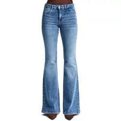 Mid-Rise Women's Flare Jeans With A Timeless Touch It's Basic