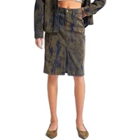 Jeansrock Damen It's Basic taille mi-hautei