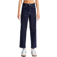 Jeans Relaxed Straight mit hoher Taille Damen It's Basic