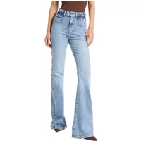 Hochrise Flared Jeans für Damen It's Basic