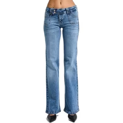 Low Rise Flare Jeans Women It's Basic