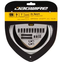 Velo Store - UK Derailleur cable kit Jagwire 2X Sport | Extra 10% off with Subscription, Postage £16.79 to UK Fedex.