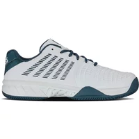 K-Swiss Express Light 3 Clay Homme Blanc Bleu Chaussures de tennis K-Swiss Express Light 3 Clay