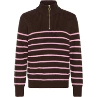 Pullover 1/2 Reißverschluss Damen KAFFE Kalioa
