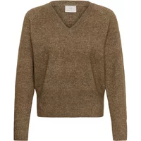 Damen V-Ausschnitt Pulli KAFFE KANiel