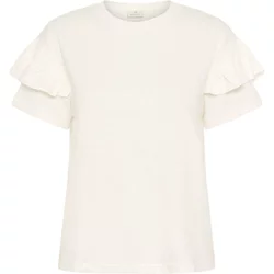 Women's T-Shirt Kaffe Erin Flounce