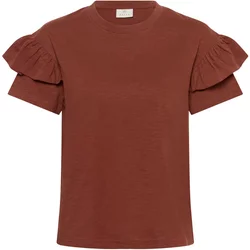 Women's T-Shirt Kaffe Erin Flounce