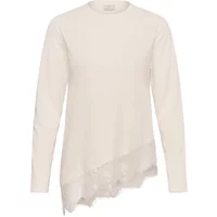 Damen T-Shirt KAFFE Kamelis