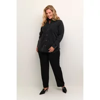 Women's denim shirt KAFFE Curve KCFalina