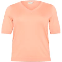 Damen V-Ausschnitt Pulli KAFFE Curve Lizzy
