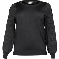 Pullover Damen KAFFE Curve Lini
