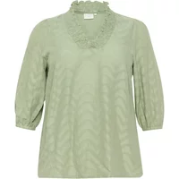 Langärmelige Bluse, Damen KAFFE Curve Vitana