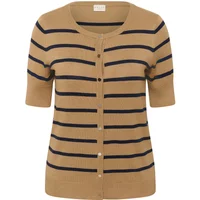 Damen Kurzarm-Cardigan KAFFE Curve Lizzy