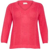 Pullover Damen KAFFE Curve Lorry