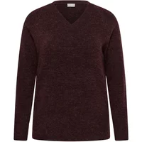 Pullover mit Rundhalsausschnitt Damen KAFFE Curve Kcniela