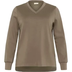 Sweatshirt Woman Kaffe Curve Curve Kcannita