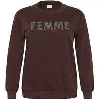 Sweatshirt Damen KAFFE Curve Elise