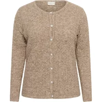 Strickjacke, Damen KAFFE Curve Malina