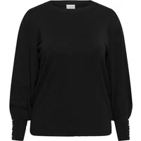 Pullover mit Rundhalsausschnitt Damen KAFFE Curve Lizzy