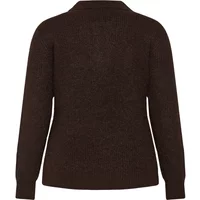 Pullover 1/2 Reißverschluss Damen KAFFE Curve Kcselma