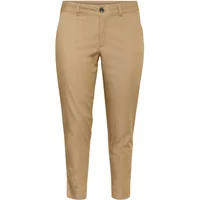 Chinohose 7/8 Damen KAFFE Curve Leana