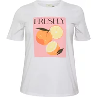 Women's T-shirt KAFFE Curve Normi