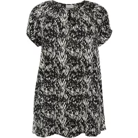 Printed women's tunic KAFFE Curve Ami