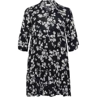 Women's printed dress KAFFE Curve Ami