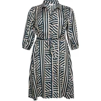 Women's printed dress KAFFE Curve Fia Shantoon