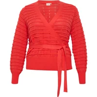 Women's cardigan KAFFE Curve Emmi Wrap