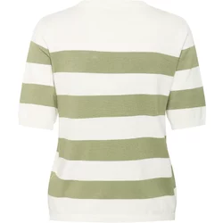 Striped Knit Blouse For Women Kaffe Lizza