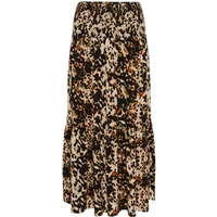 Langer Rock für Damen KAFFE Maxi