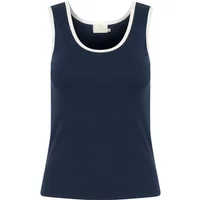 Damen-Top KAFFE Carna Contrast