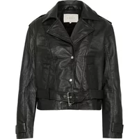 Leather jacket woman KAFFE Sue