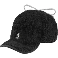 Imitation sheepskin utility flap cap Kangol