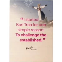 Poster woman Kari Traa Brand Story