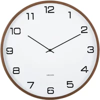 Wall clock Karlsson Delicado Large