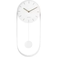 Steel wall clock Karlsson Pendulum Charm