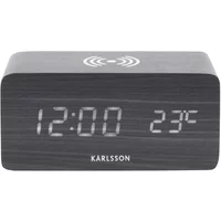 LED-alarm met telefoonoplader Karlsson Block
