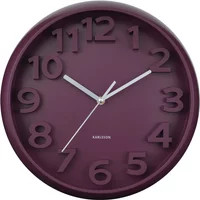Classic wall clock with numbers Karlsson Elevated