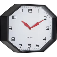 Wall clock Karlsson Modern Factory Octagon