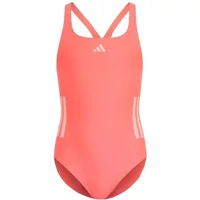 Direct Running Deal Get 37% Off Girls Adidas 3Stripes Backless Swimsuit