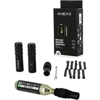 Velo Store - UK Tubeless alu repair kit with cartridge tip Kheax CO2 12GR | Extra 10% off with Subscription, Postage £16.79 to UK Fedex.