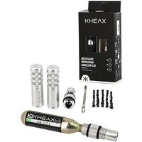 Velo Store - UK Tubeless alu repair kit with cartridge tip Kheax CO2 12GR | Extra 10% off with Subscription, Postage £16.79 to UK Fedex.