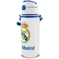 Children's Aluminium Water Bottle Kids Licensing Real Madrid