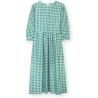 3/4 Sleeve Flannel Dress for Women Kite Worgret
