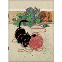 Notebook a5 kitten Kiub Bug Art 48 p