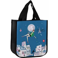 Non-woven draagtas Kiub La Parisienne