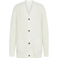 Cotton cardigan KnowledgeCotton Apparel Diamond